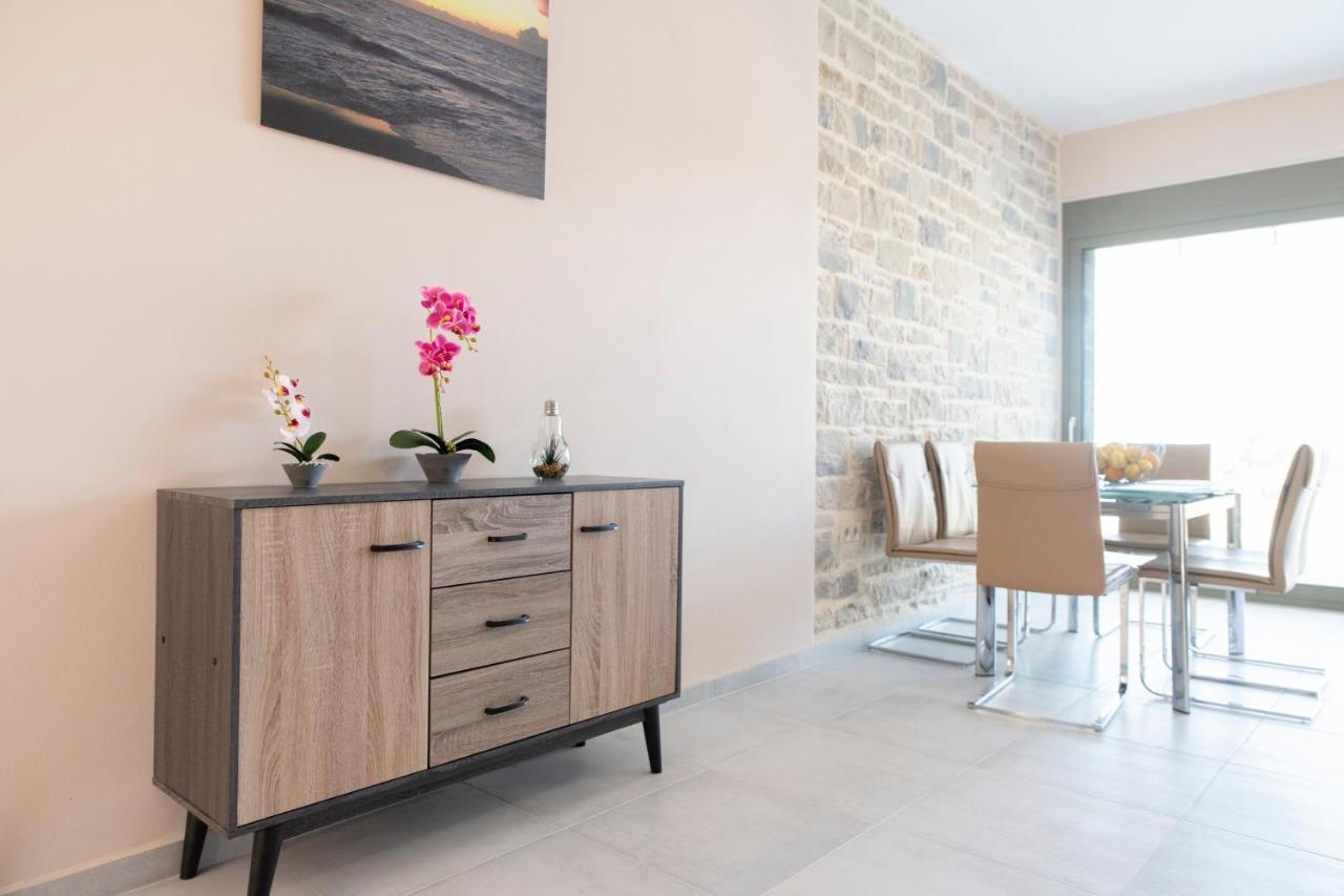 Aeonios Luxury Villa Pitsidia Eksteriør bilde