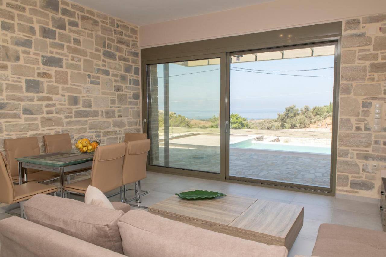Aeonios Luxury Villa Pitsidia Eksteriør bilde
